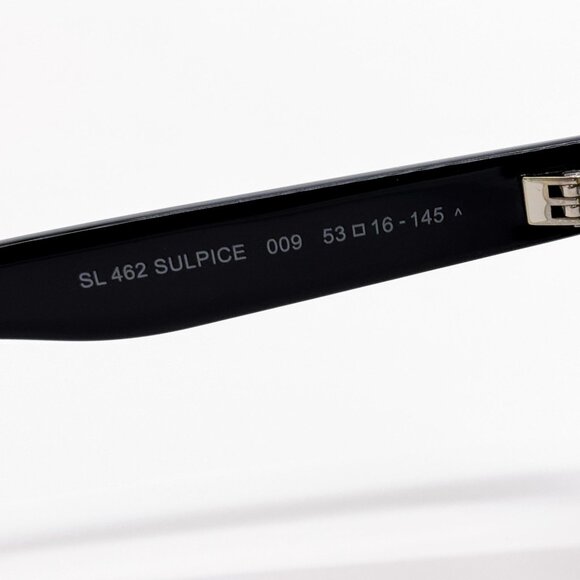 NEW SAINT LAURENT SUNGLASSES SL462 SULPICE 009 BLACK EYEWEAR SL 462 SULPICE 009 - Picture 7 of 8
